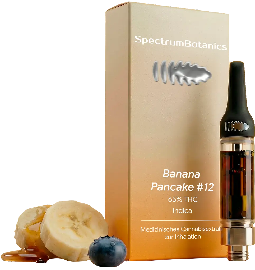 THC Vape - SpectrumBotanics Banana Pancake #12 (Ohne Akkuträger) 0,5mL