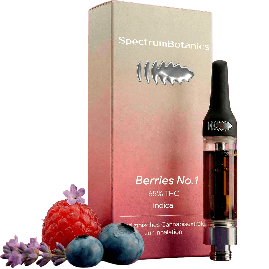 THC Vape - SpectrumBotanics Berries No.1 (Ohne Akkuträger) 0.5mL