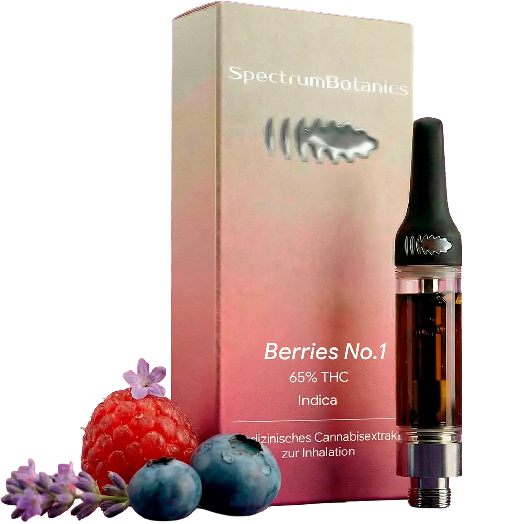 THC Vape - SpectrumBotanics Berries No.1 (Ohne Akkuträger) 0.5mL