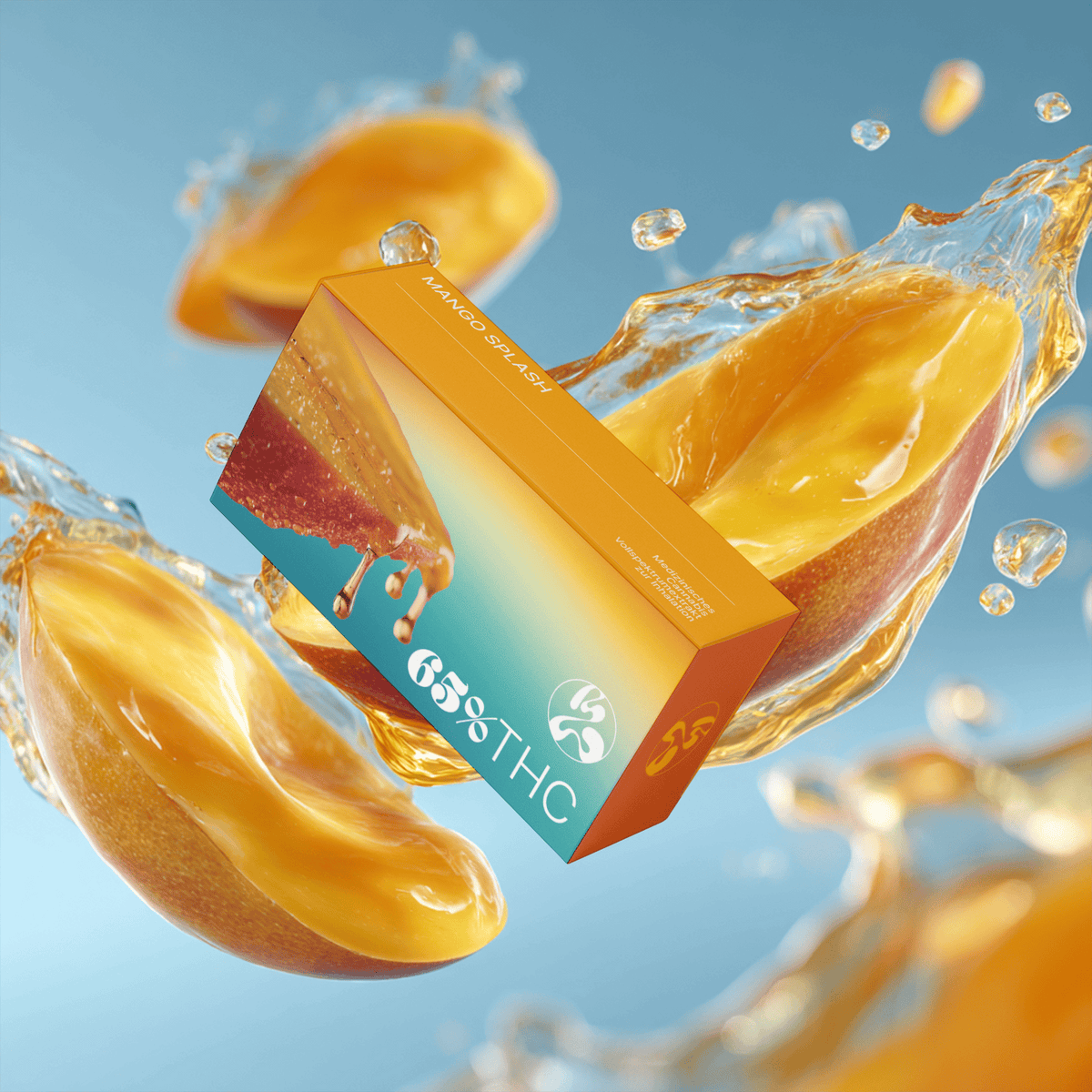 THC Vape - Mango Splash (ohne Akkuträger) 0,5mL