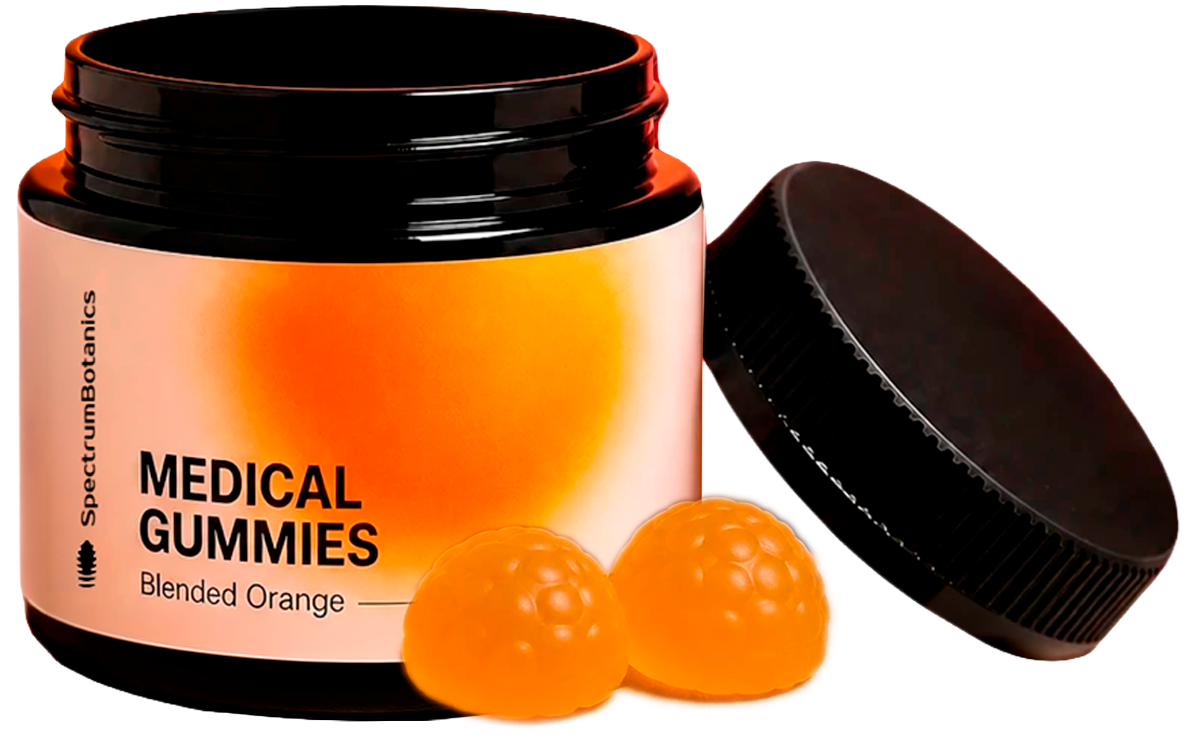 SpectrumBotanics - Medical full spectrum Gummies Blended Orange – 10 mg
