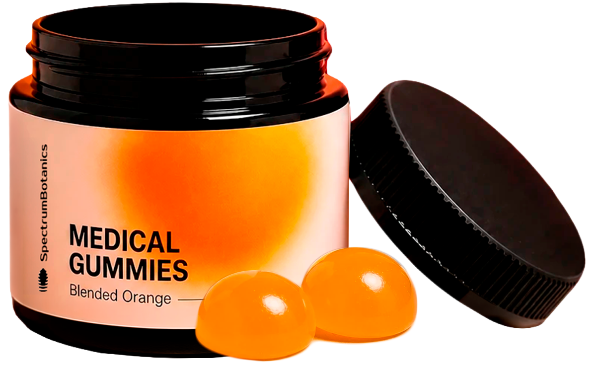 SpectrumBotanics - Medical full spectrum Gummies Blended Orange – 5 mg THC