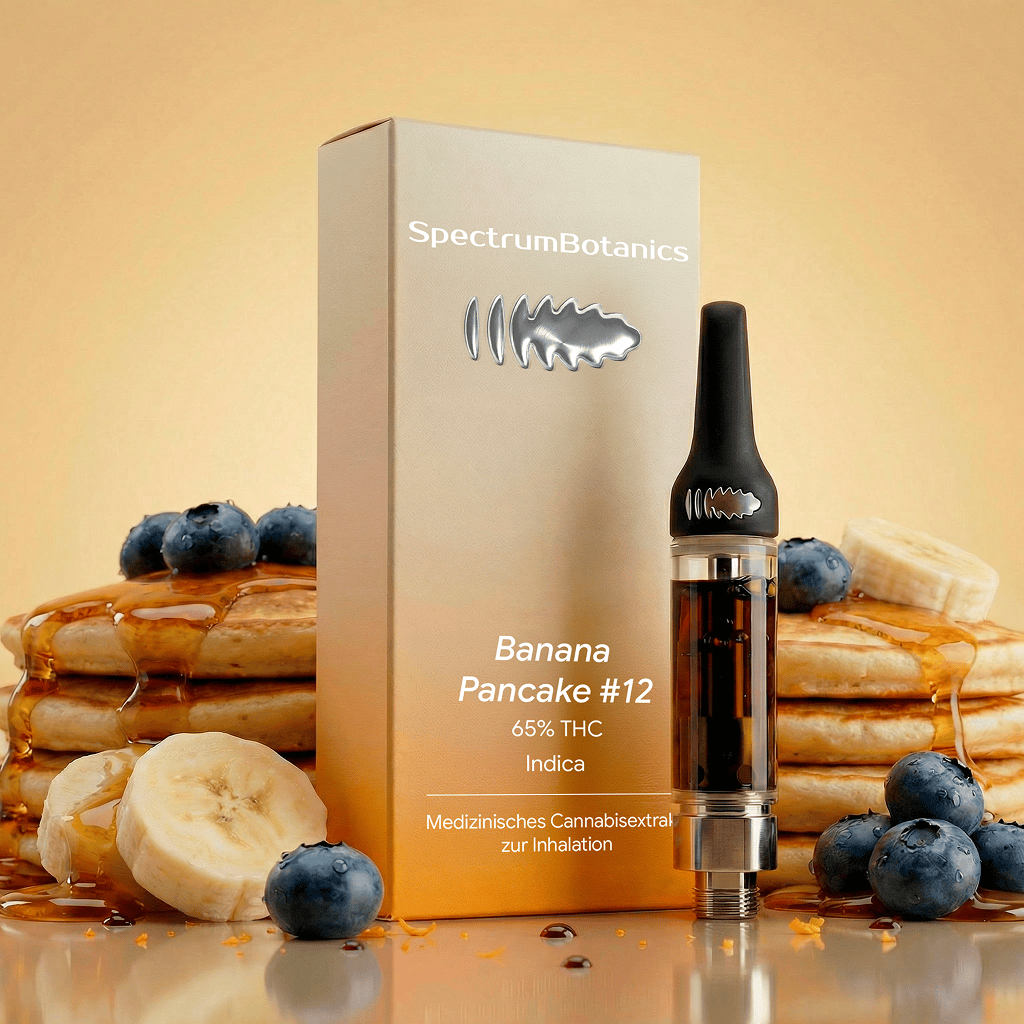 THC Vape - SpectrumBotanics Banana Pancake #12 (Ohne Akkuträger) 0,5mL