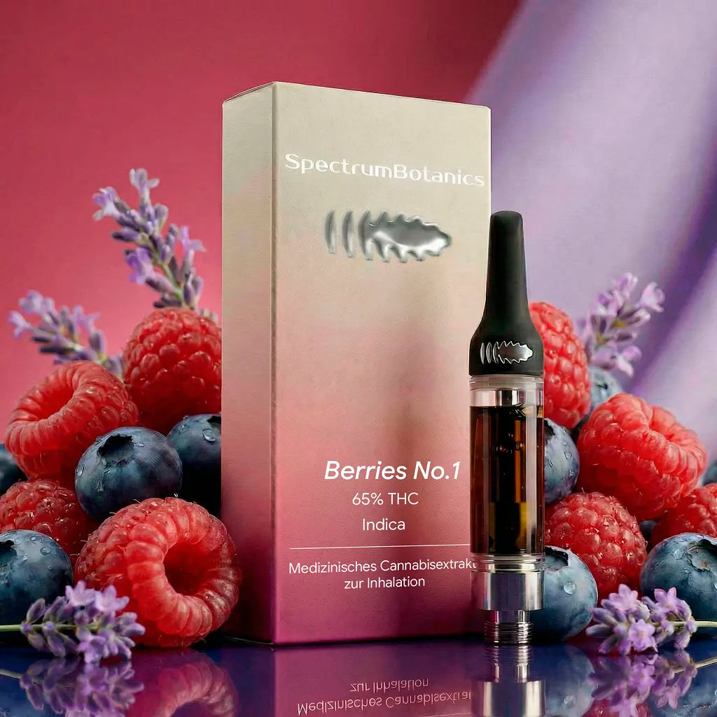 THC Vape - SpectrumBotanics Berries No.1 (Ohne Akkuträger) 0.5mL