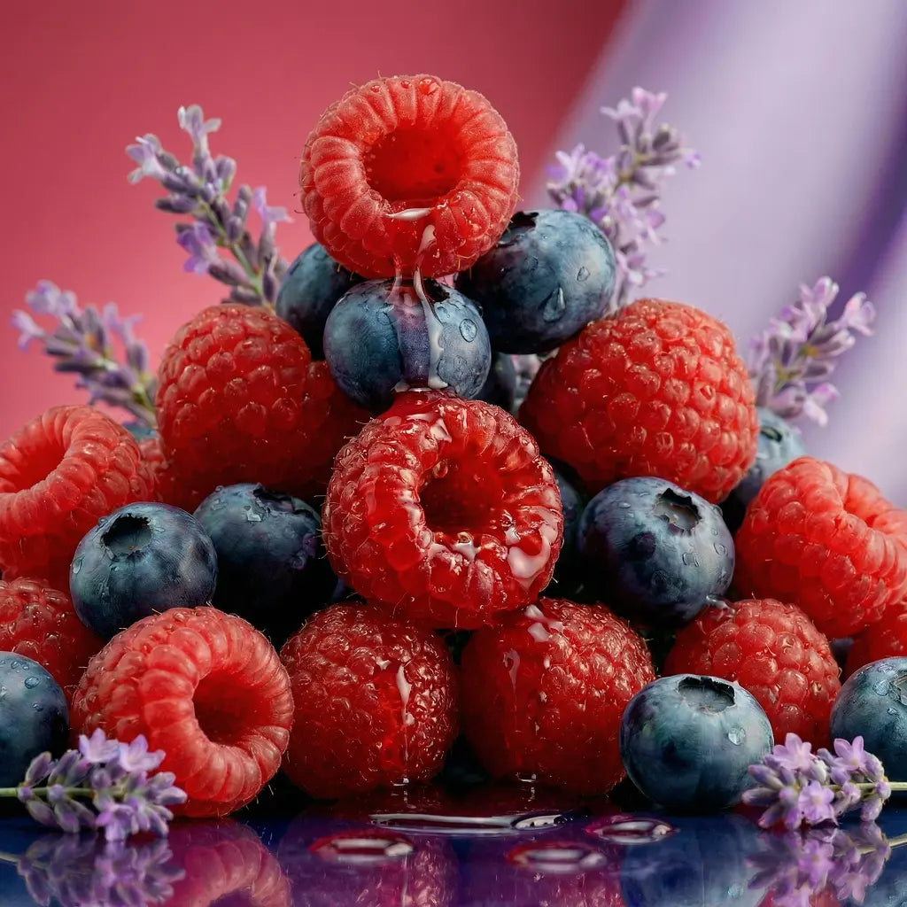 4 x THC Vape - Berries No.1 (Nachfüllpack - ohne Akkuträger) je Kartusche 0,5mL