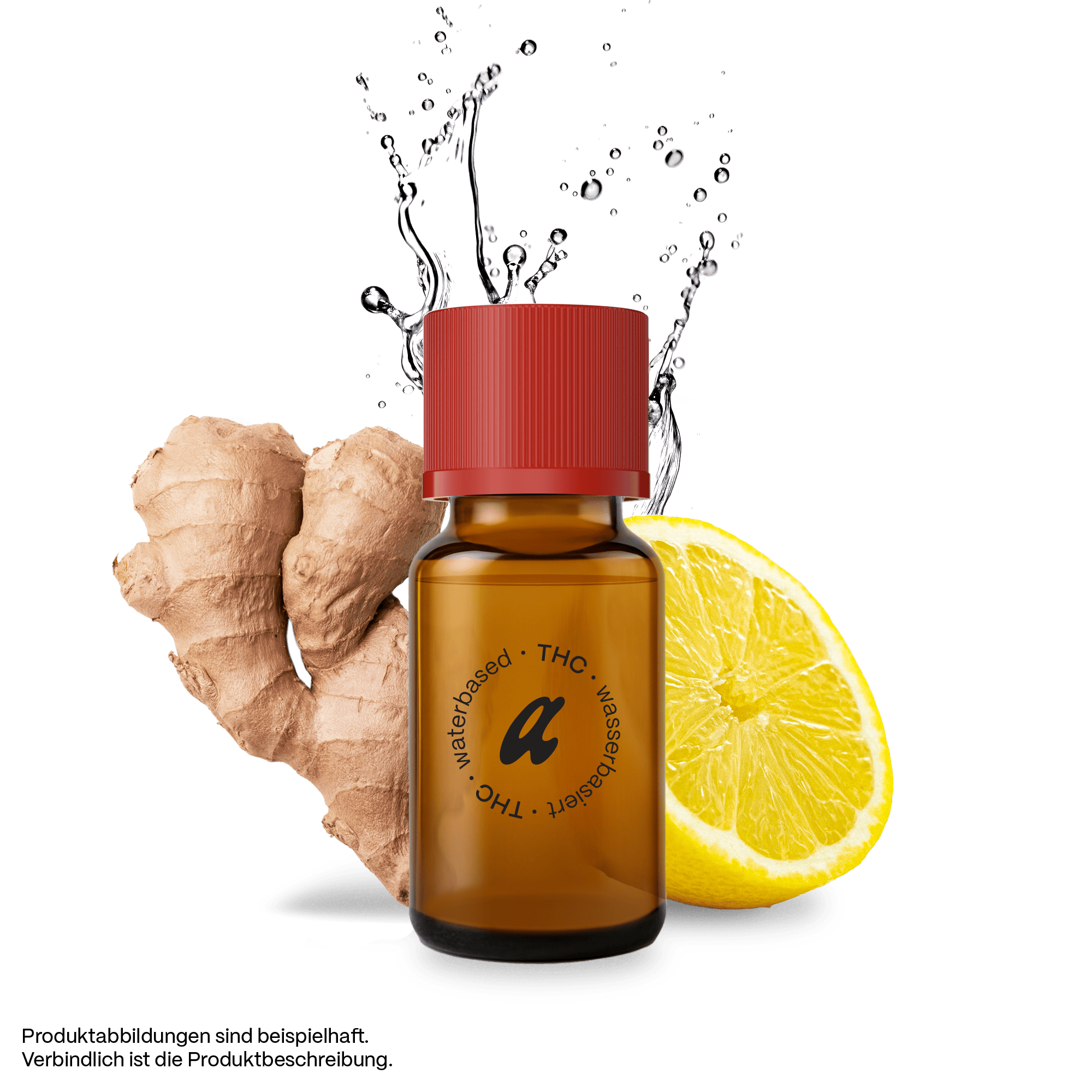 THC-Shot - Aqua Ginger Boost - 5mg/10ml