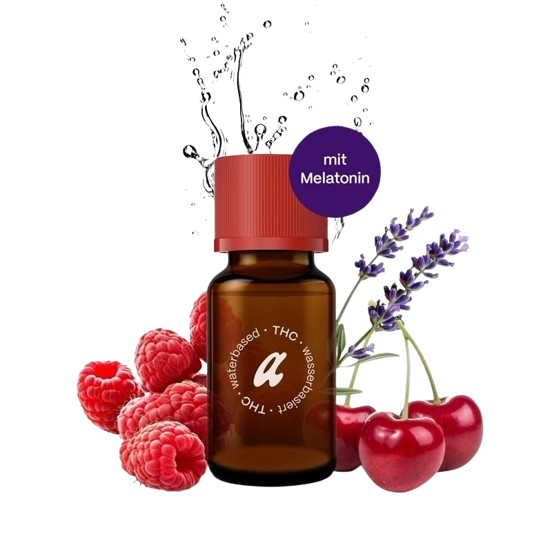 THC-Shot Aqua Lavendel Melatonin (6 Shots je 20mg/1mg)