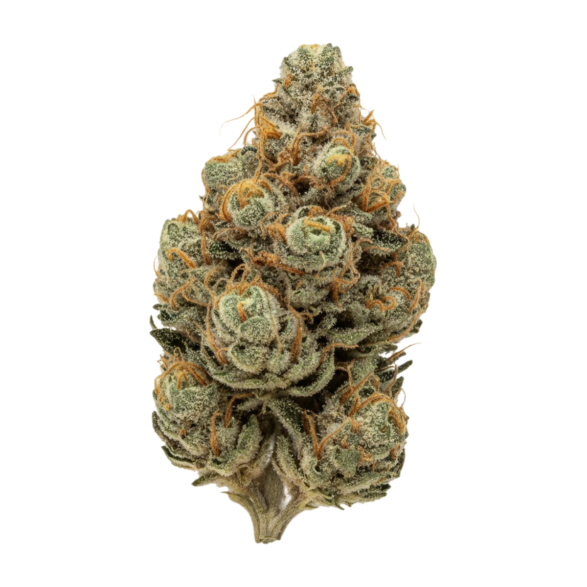 KI-generierte Illustration einer Cannabisblüte, zeigt nicht die tatsächliche Charge – Headstone 25/1 CA BMS "Black Mountain Side"