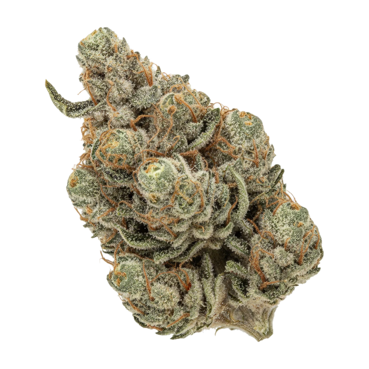 KI-generierte Illustration einer Cannabisblüte, zeigt nicht die tatsächliche Charge – Huala 30/1 AMK "Animal Kush"
