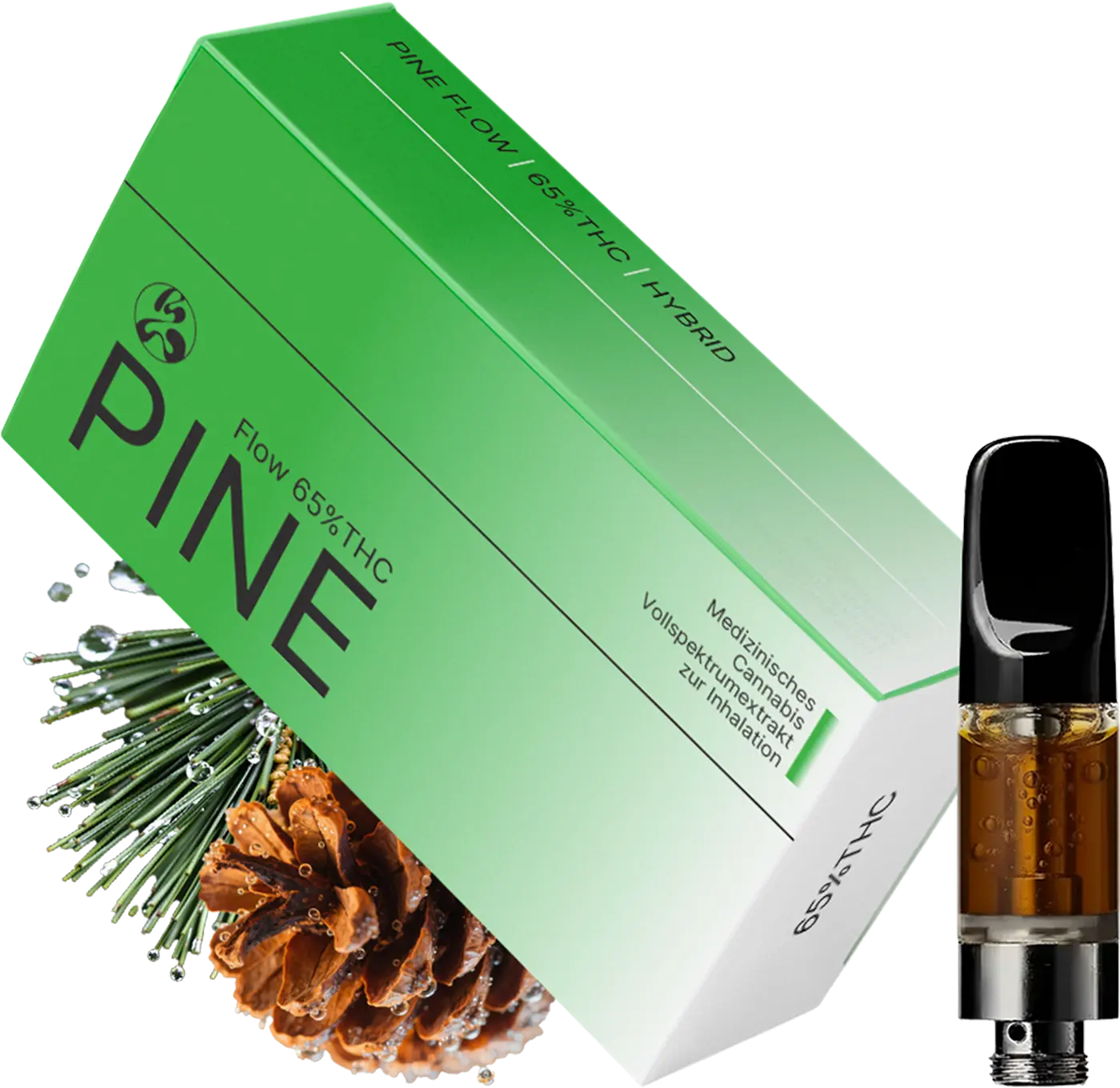THC Vape - Pine Flow (ohne Akkuträger) 0,5mL