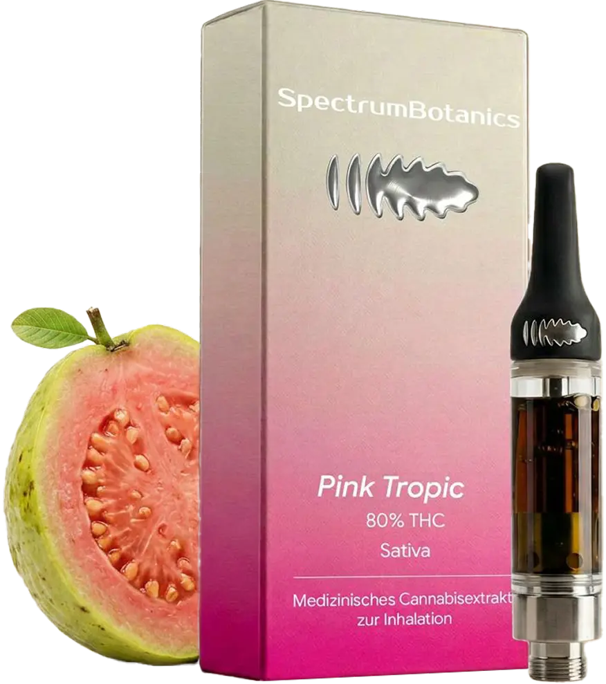THC Vape - SpectrumBotanics Pink Tropic (Ohne Akkuträger) 0.5mL