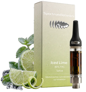 THC Vape - SpectrumBotanics Iced Lime (Ohne Akkuträger) 0.5mL