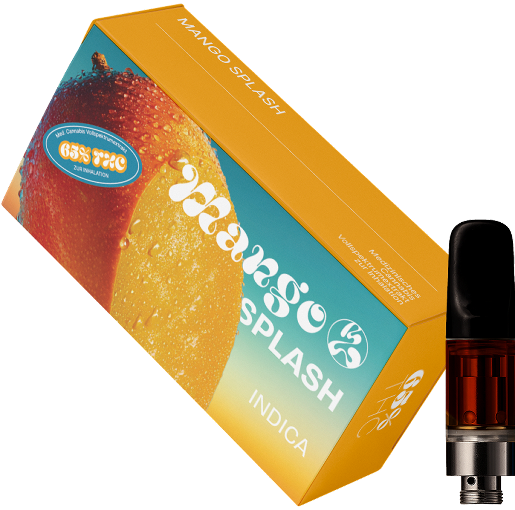 THC Vape - Mango Splash (ohne Akkuträger) 0,5mL