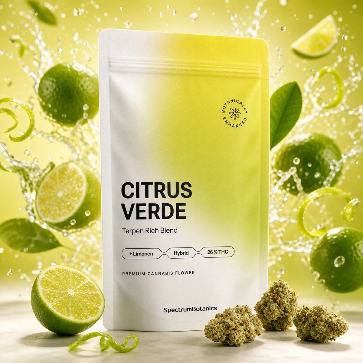 KI-generiertes Bild: SpectrumBotanics Citrus Verde - Mood 1