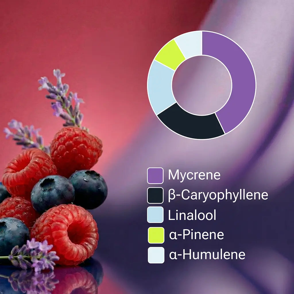 THC Vape - SpectrumBotanics Berries No.1 (Ohne Akkuträger) 0.5mL