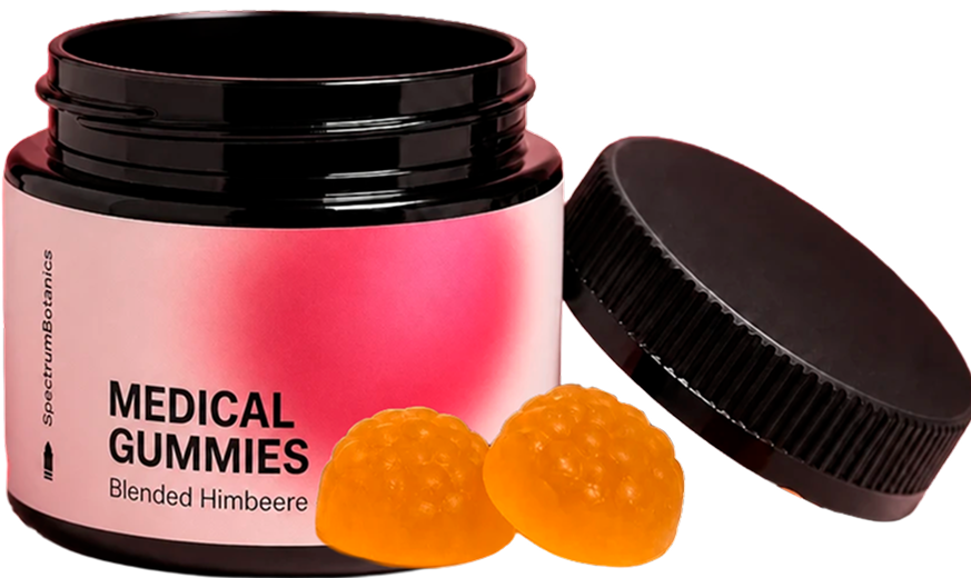 Medical Gummies Blended Himbeere – 10 mg