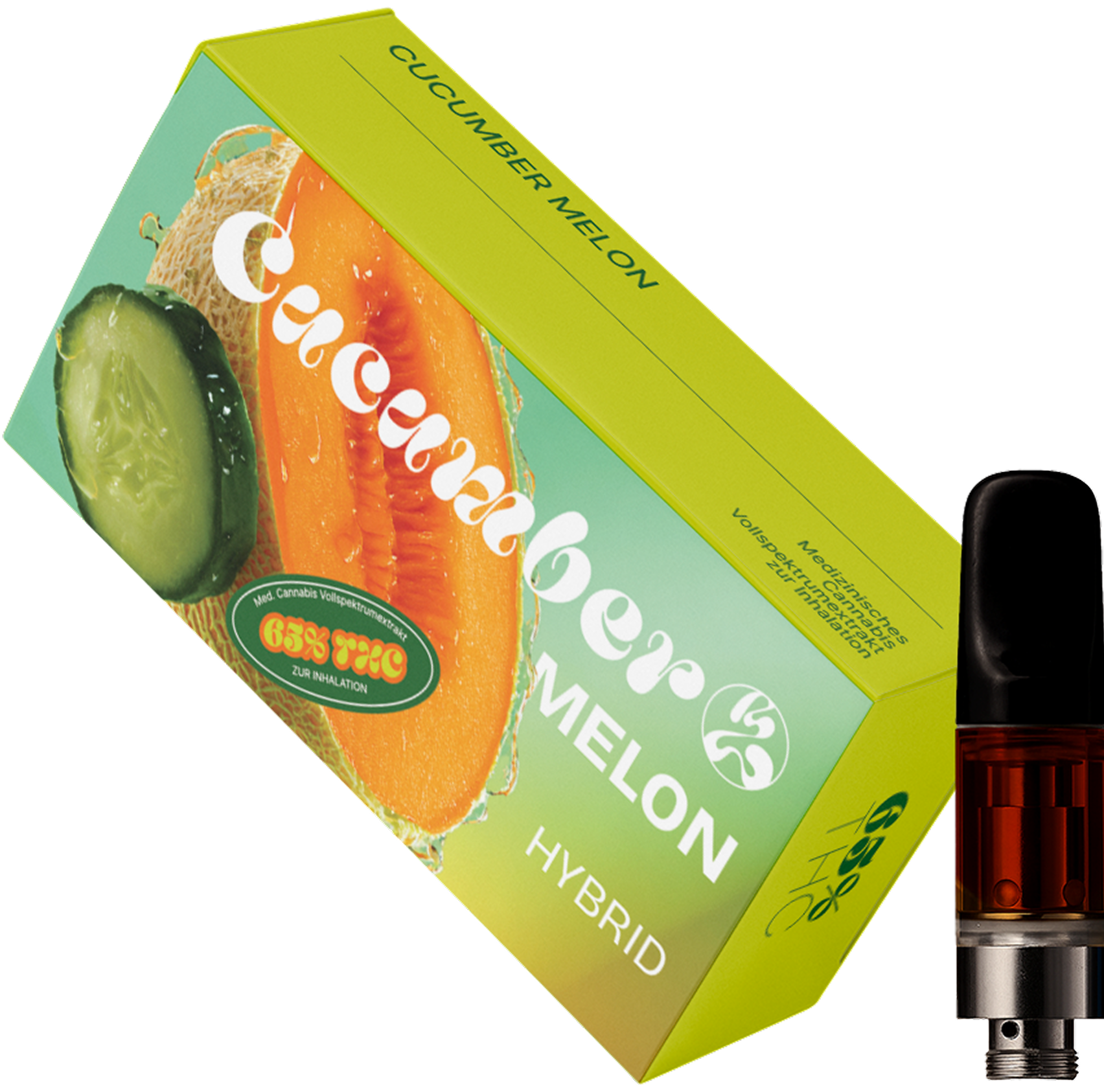 THC Vape - Cucumber Melon (ohne Akkuträger) 0,5mL