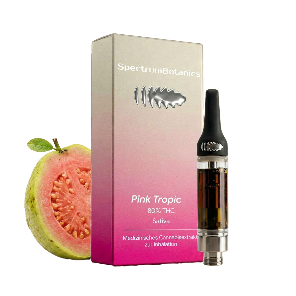 THC Vape - SpectrumBotanics Pink Tropic (Ohne Akkuträger) 0.5mL