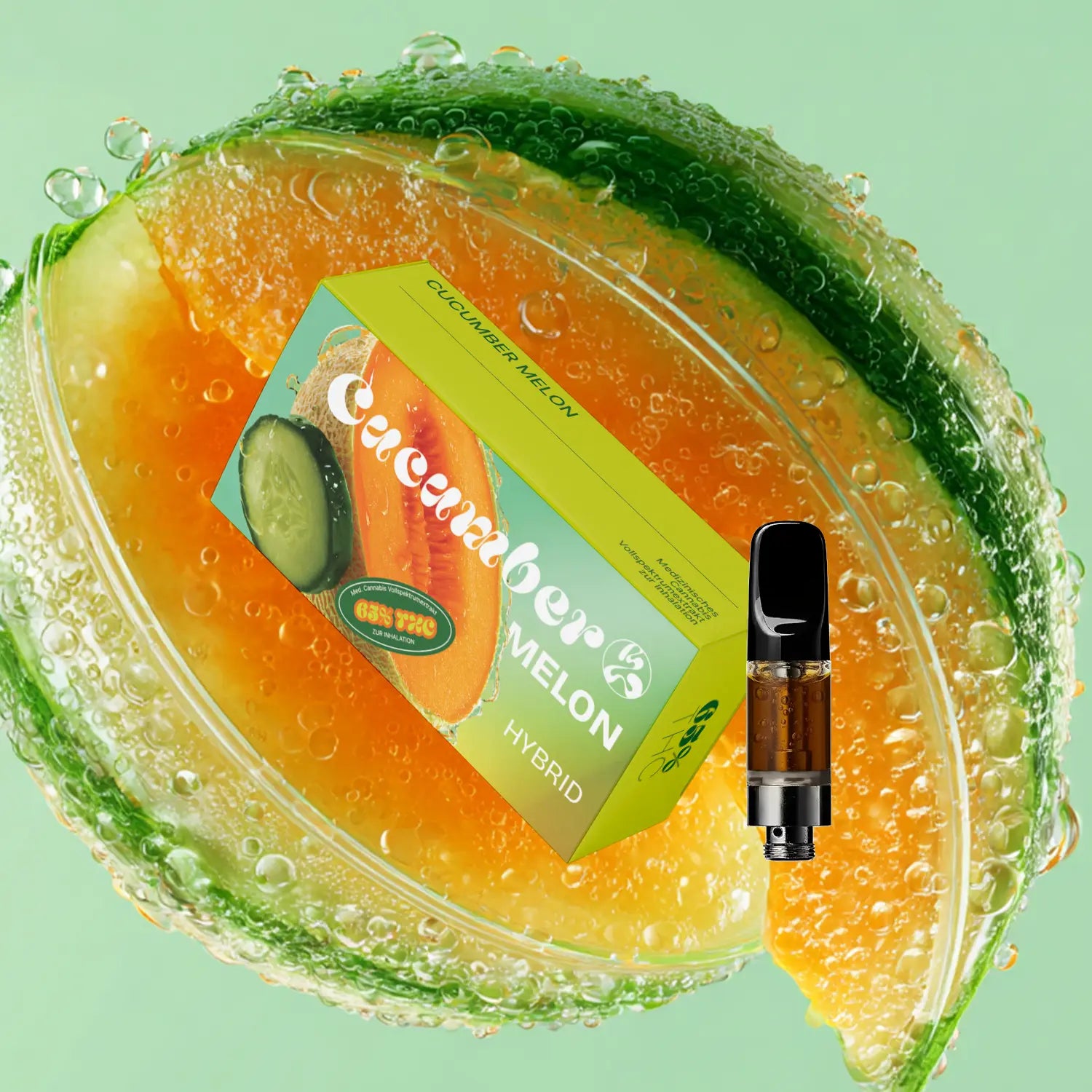 THC Vape - Cucumber Melon (ohne Akkuträger) 0,5mL