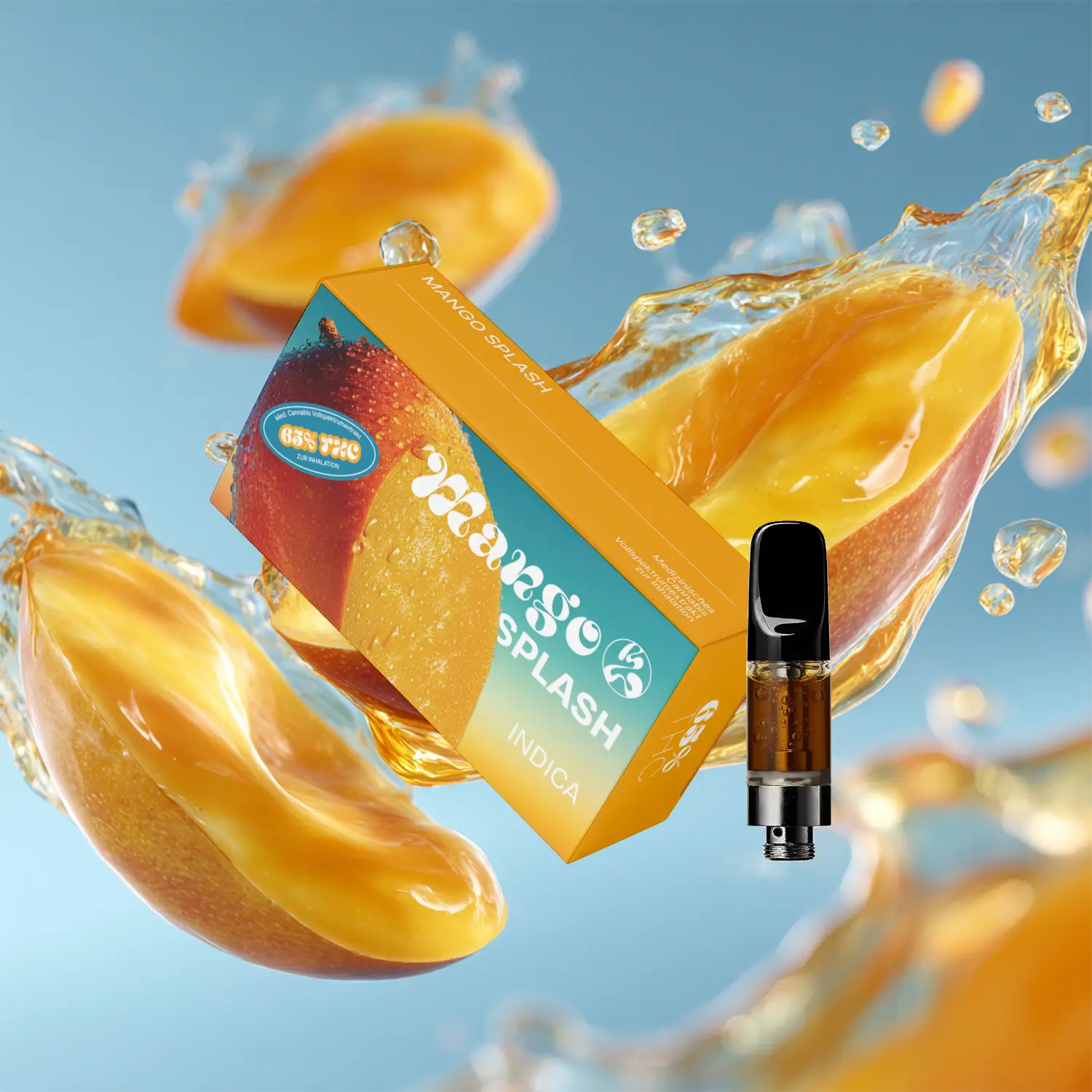 THC Vape - Mango Splash (ohne Akkuträger) 0,5mL