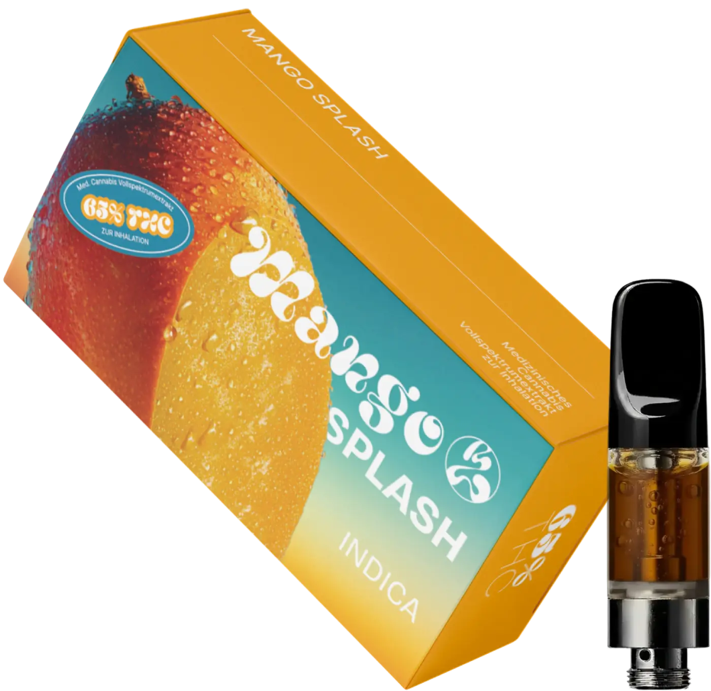 THC Vape - Mango Splash (ohne Akkuträger) 0,5mL