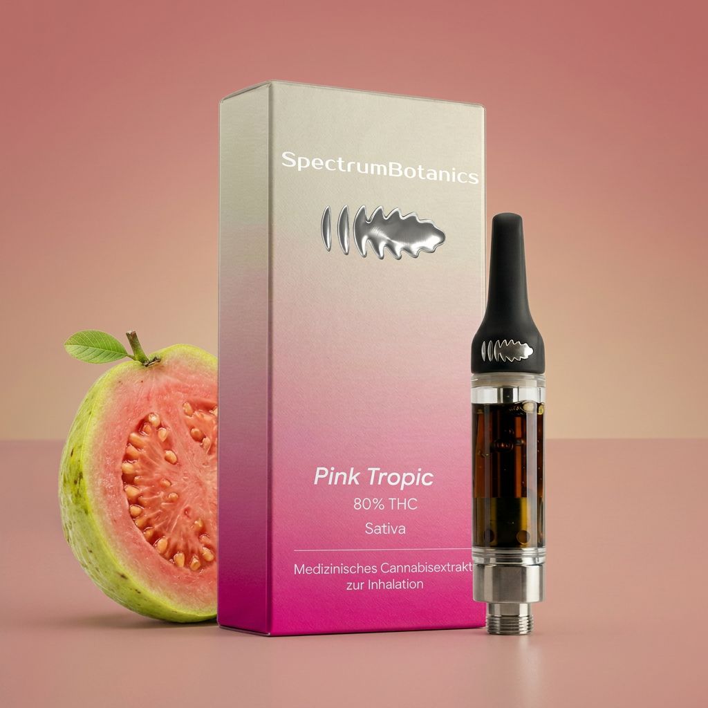 THC Vape - SpectrumBotanics Pink Tropic (Ohne Akkuträger) 0.5mL