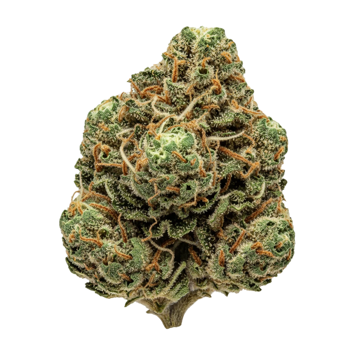 KI-generierte Illustration einer Cannabisblüte, zeigt nicht die tatsächliche Charge – 420 Evolution 30/1 PCH "Peach Chementine"