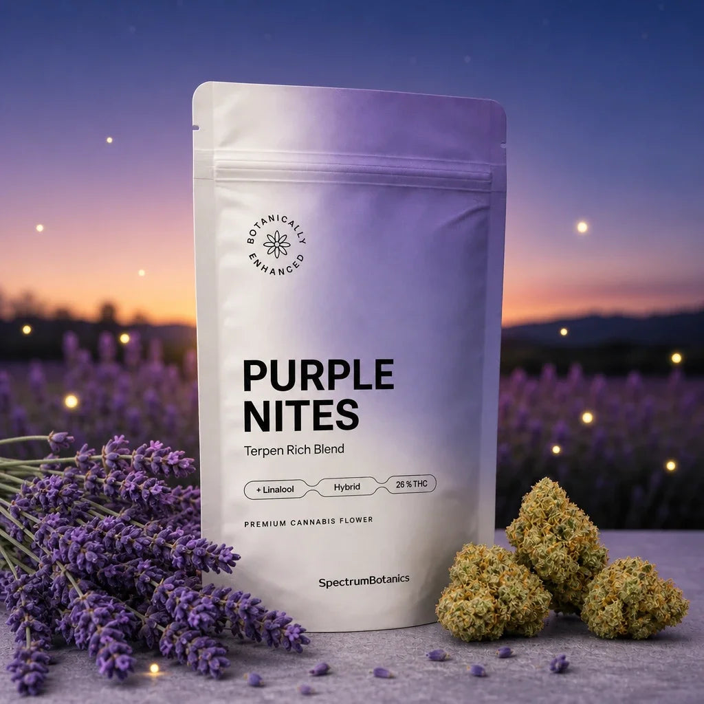 KI-generiertes Bild: SpectrumBotanics Blue Lavender - Mood 1