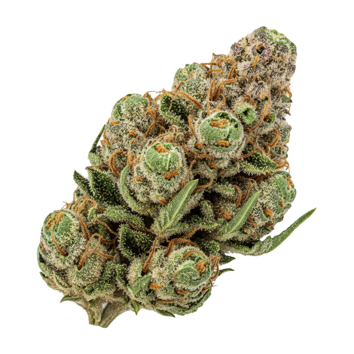KI-generierte Illustration einer Cannabisblüte, zeigt nicht die tatsächliche Charge – avaay 27/1 JFP "Jet Fuel Pie"