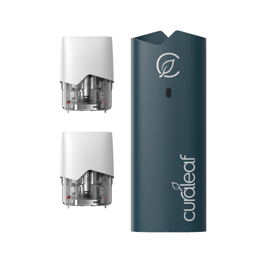 2 x Curaleaf Vape Kartusche + 1 x Medical Grade Inhaler