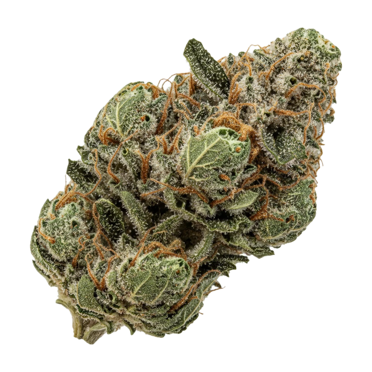 KI-generierte Illustration einer Cannabisblüte, zeigt nicht die tatsächliche Charge – Huala WTR "Waffle Truffle"
