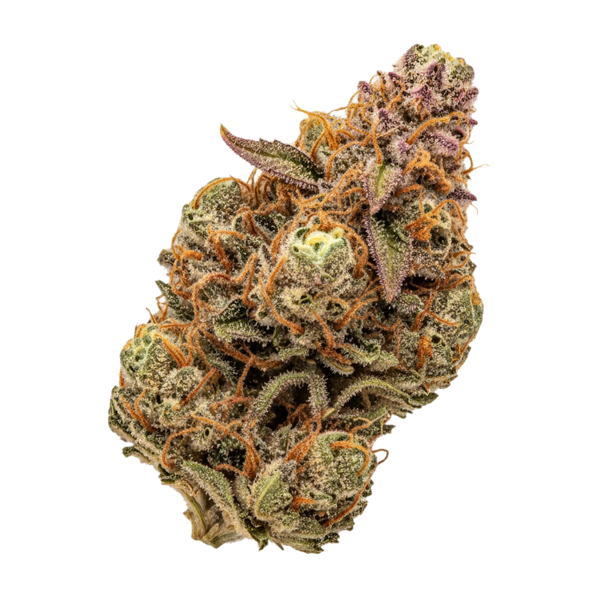 KI-generierte Illustration einer Cannabisblüte, zeigt nicht die tatsächliche Charge – Remexian Balanced 8/14 MCC "Mango Cheese"